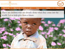 Tablet Screenshot of hakunamatata-charity.org